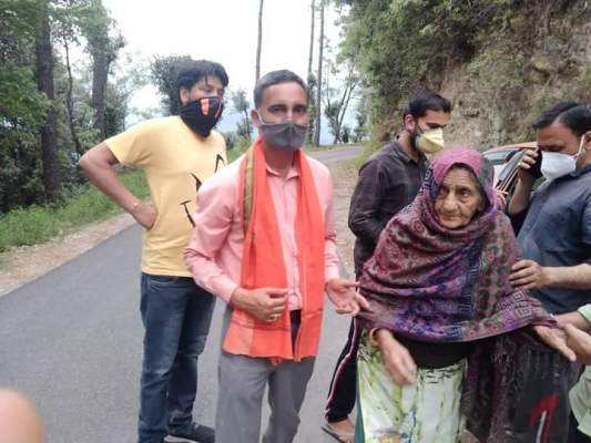 The message given to stay positive