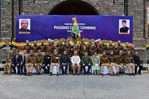 Police-honored-President's-Color-Award