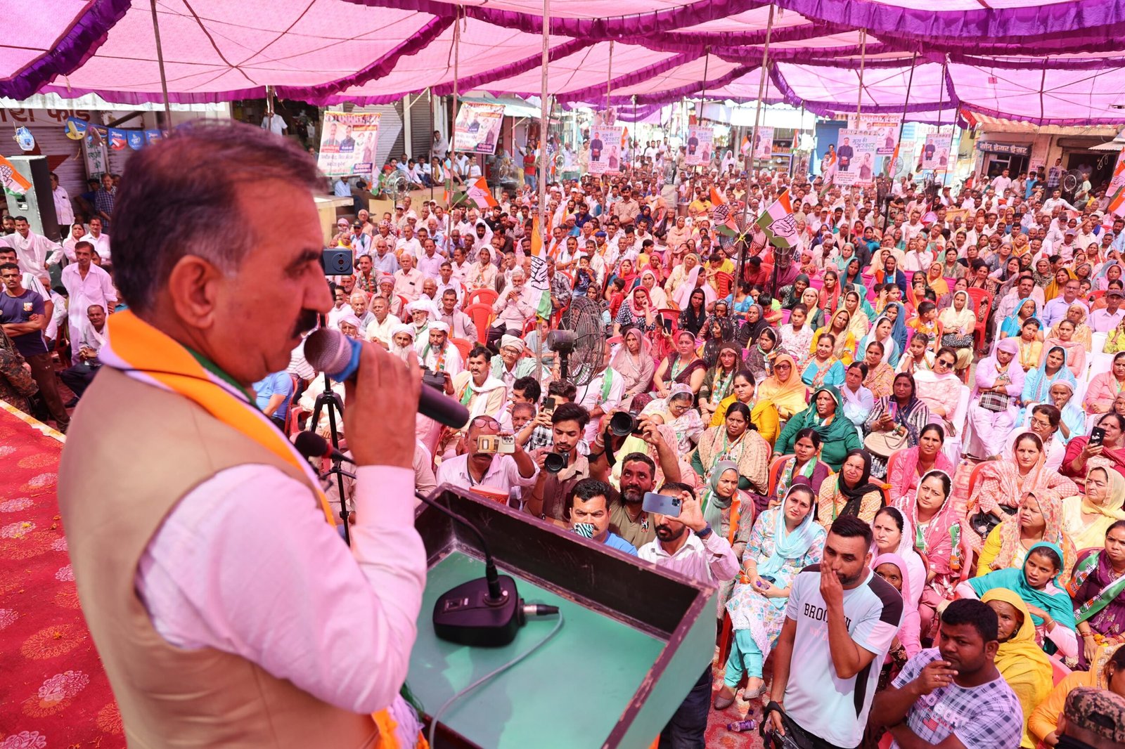 tatkal samachar-cm-sukhu-politics-election-Rs 1500 to women-bjp-congress