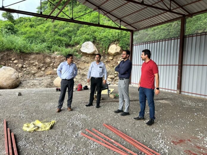 ADC inspected the garbage plant of Baijnath-Paprola