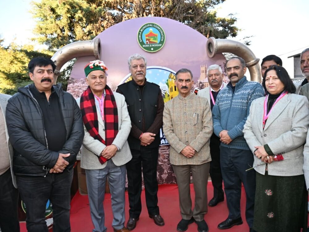 Shimla Winter Carnival-tatkal samachar-Chief Minister Thakur Sukhvinder Singh Sukhu