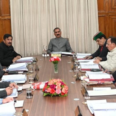 cabinet Meeting-himachal pradesh-tatkal samachar