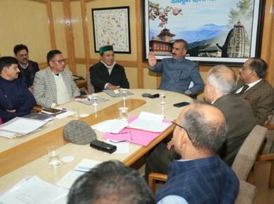 Revenue meeting-shimla news-tatkal samachar