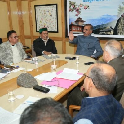 Revenue meeting-shimla news-tatkal samachar