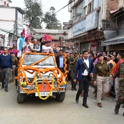 The Governor presided over the closing ceremony of the International Shivaratri Fair in Mandi.