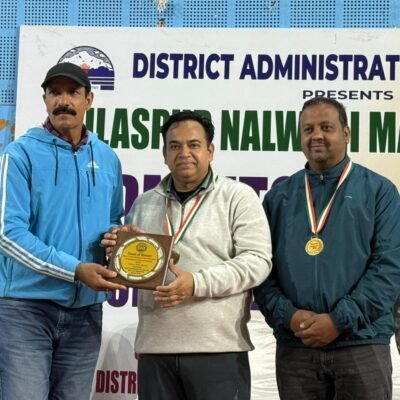 Bilaspur-News- badminton tournament -Tatkal Samachar
