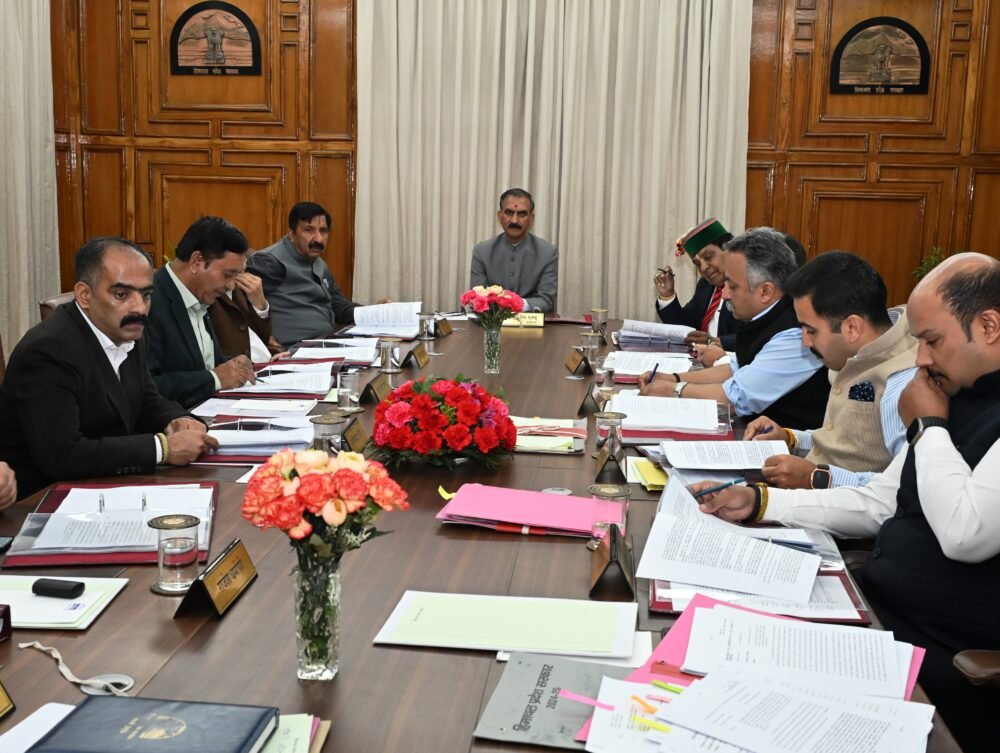 Cabinet meeting-himachal pradesh-shimla-tatkal samachar