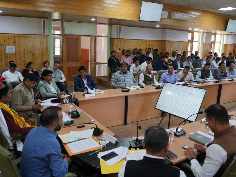 Revenue Minister-ITDP building-Kinnaur-tatkal samachar