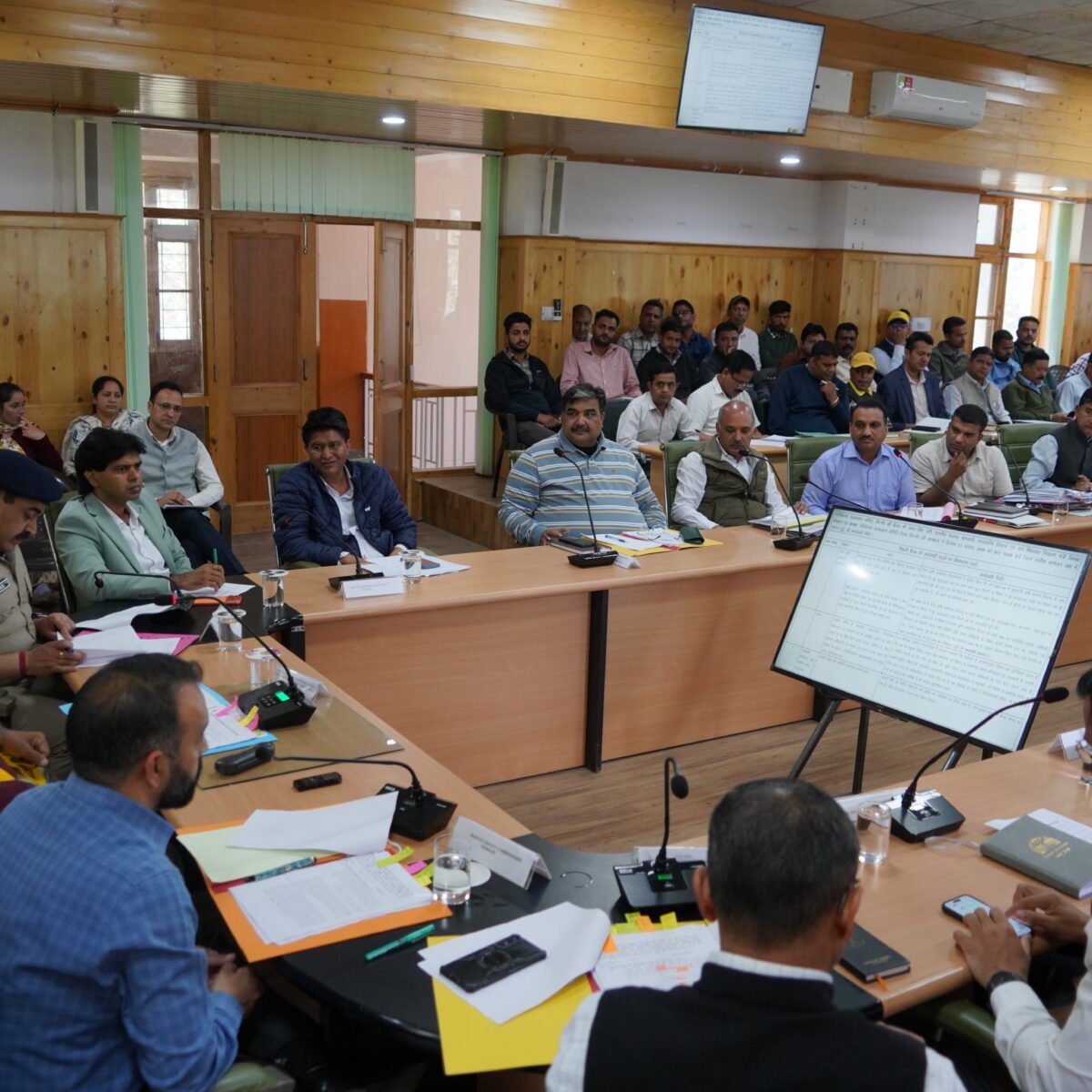 Revenue Minister-ITDP building-Kinnaur-tatkal samachar